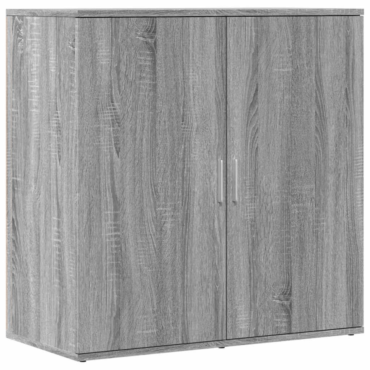 vidaXL Ντουλάπια 2Τεμ. Γκρι Sonoma 79x38x80 εκ. από Επεξεργασμένο Ξύλο