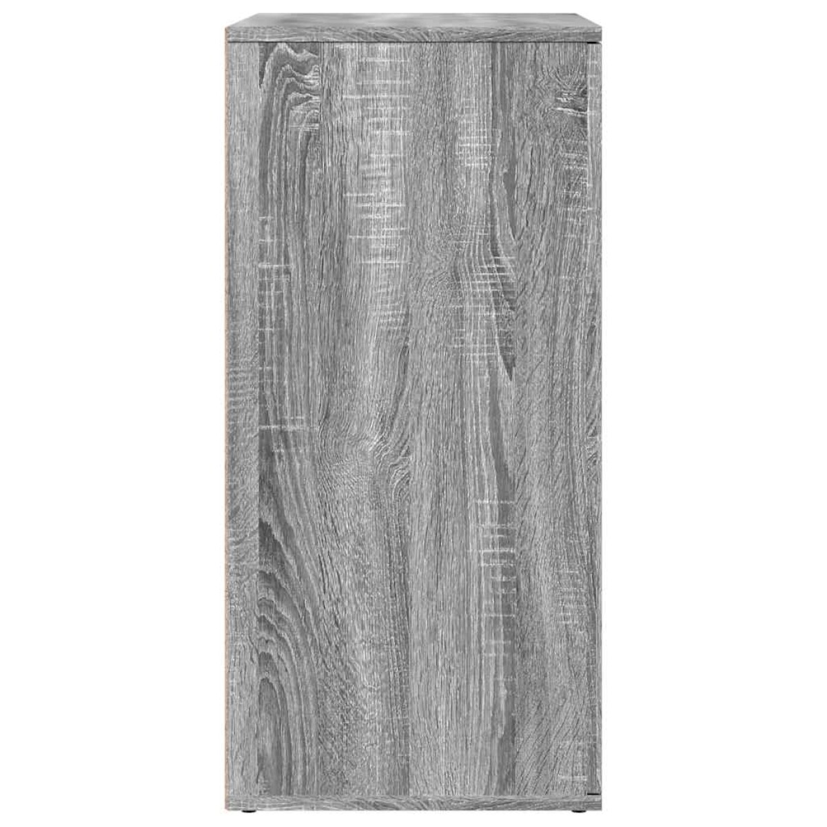 vidaXL Ντουλάπια 2Τεμ. Γκρι Sonoma 79x38x80 εκ. από Επεξεργασμένο Ξύλο