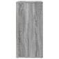 vidaXL Ντουλάπια 2Τεμ. Γκρι Sonoma 79x38x80 εκ. από Επεξεργασμένο Ξύλο