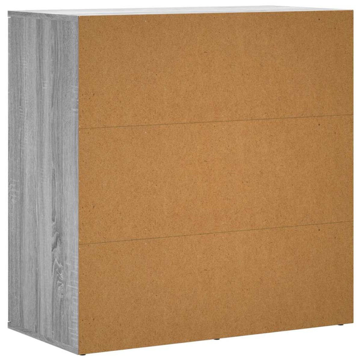 vidaXL Ντουλάπια 2Τεμ. Γκρι Sonoma 79x38x80 εκ. από Επεξεργασμένο Ξύλο