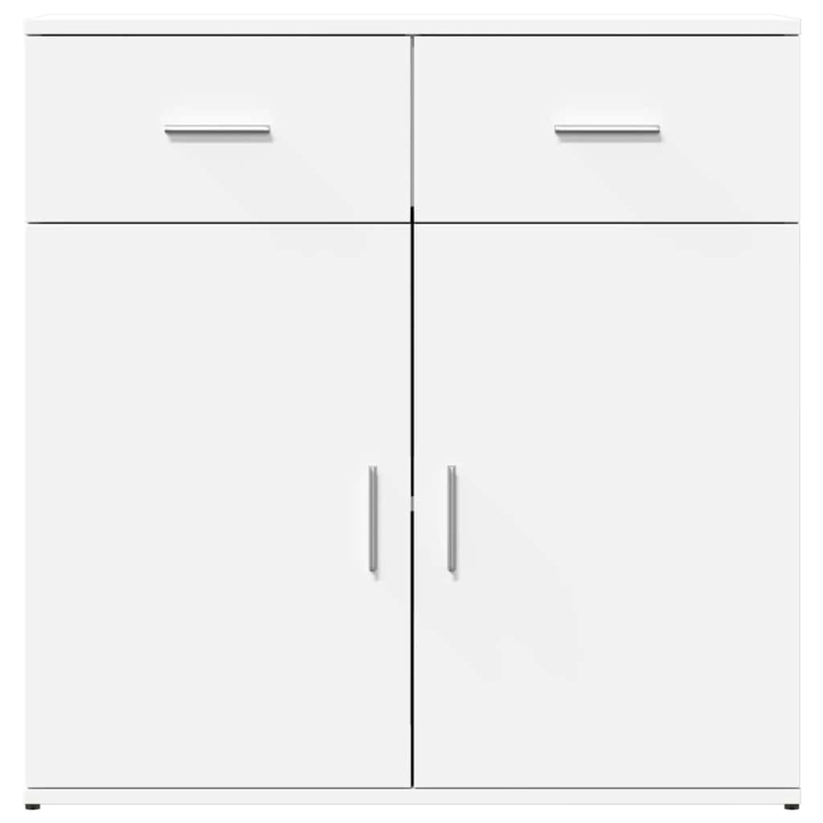 vidaXL Βοηθητικά Ντουλάπια 2 Τεμ. 79x38x80 εκ. από Επεξεργασμένο Ξύλο