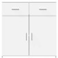 vidaXL Βοηθητικά Ντουλάπια 2 Τεμ. 79x38x80 εκ. από Επεξεργασμένο Ξύλο