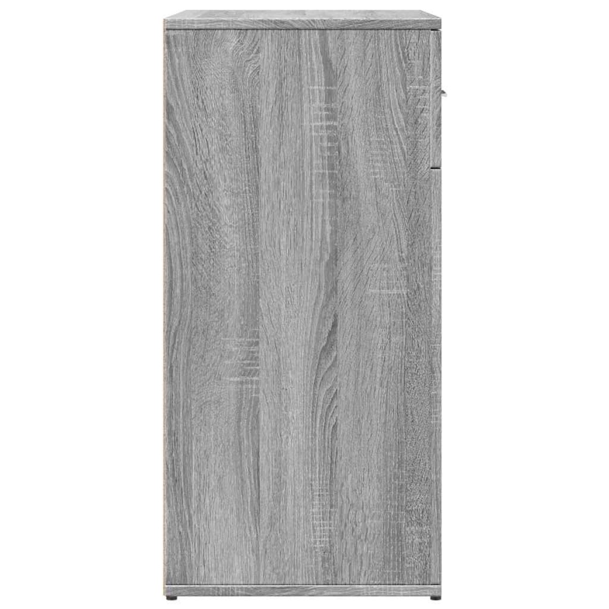 vidaXL Βοηθητικά Ντουλάπια 2 Τεμ. Γκρι Sonoma 79x38x80 εκ. Επεξ. Ξύλο