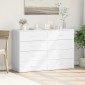 vidaXL Βοηθητικά Ντουλάπια 2 τεμ. Λευκή 60 x 39 x 80 εκ. Επεξεργ. Ξύλο