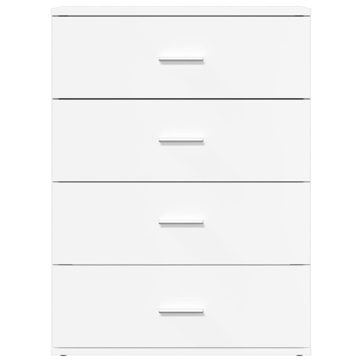 vidaXL Βοηθητικά Ντουλάπια 2 τεμ. Λευκή 60 x 39 x 80 εκ. Επεξεργ. Ξύλο
