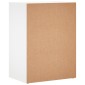 vidaXL Βοηθητικά Ντουλάπια 2 τεμ. Λευκή 60 x 39 x 80 εκ. Επεξεργ. Ξύλο