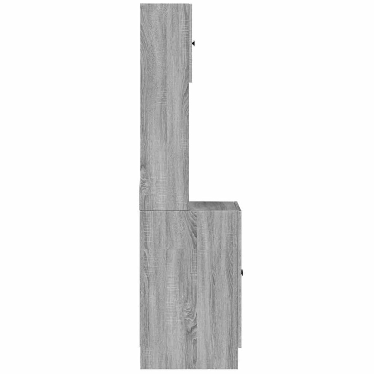 vidaXL Ντουλάπι Κουζίνας Γκρι sonoma 60x50x180 εκ. Επεξεργ. Ξύλο