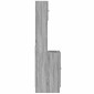 vidaXL Ντουλάπι Κουζίνας Γκρι sonoma 60x50x180 εκ. Επεξεργ. Ξύλο