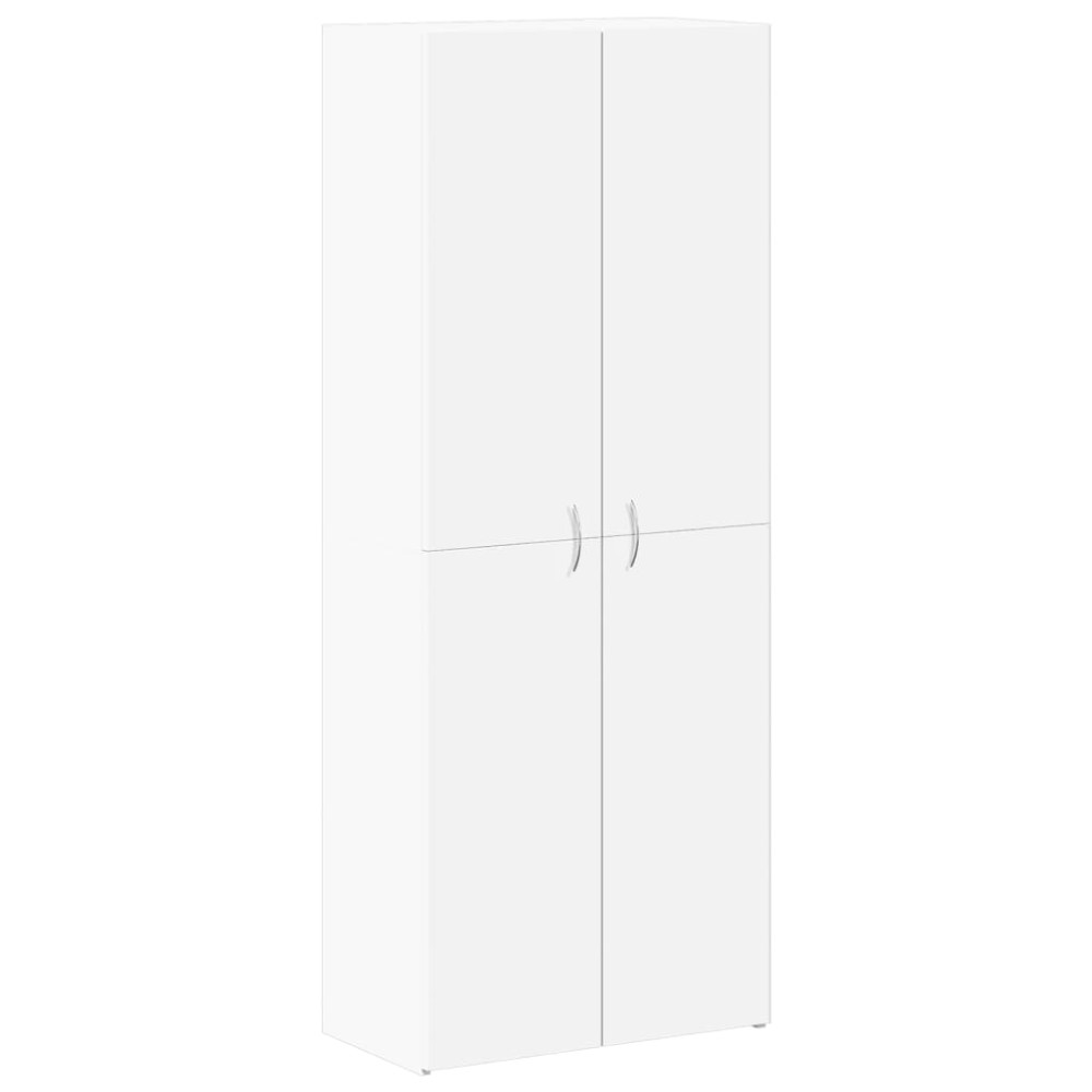 vidaXL Αρχειοθήκη Λευκή 60x32x153 εκ. από Επεξεργασμένο Ξύλο