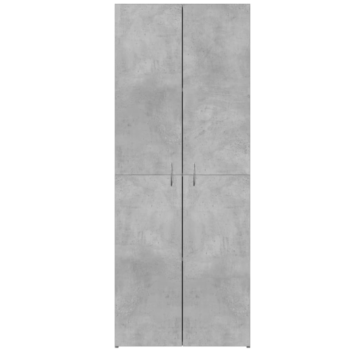 vidaXL Αρχειοθήκη Γκρι Σκυρ. 60x32x153 εκ. Επεξεργασμένο Ξύλο
