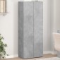 vidaXL Αρχειοθήκη Γκρι Σκυρ. 60x32x153 εκ. Επεξεργασμένο Ξύλο