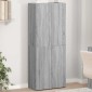 vidaXL Ντουλάπι Αρχειοθέτησης Γκρι Sonoma 60 x 32 x 153 εκ. από Τεχνητό Ξύλο