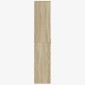 vidaXL Ντουλάπι Sonoma Δρυς 80x35x180 εκ. από Επεξεργασμένο Ξύλο