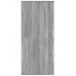 vidaXL Ντουλάπι Γκρι Sonoma 80x35x180 εκ. από Επεξεργασμένο Ξύλο