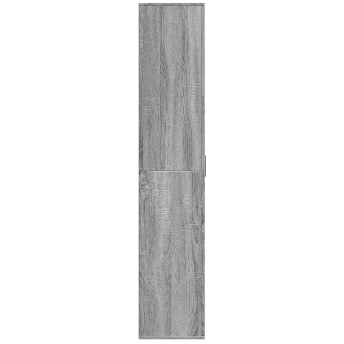 vidaXL Ντουλάπι Γκρι Sonoma 80x35x180 εκ. από Επεξεργασμένο Ξύλο