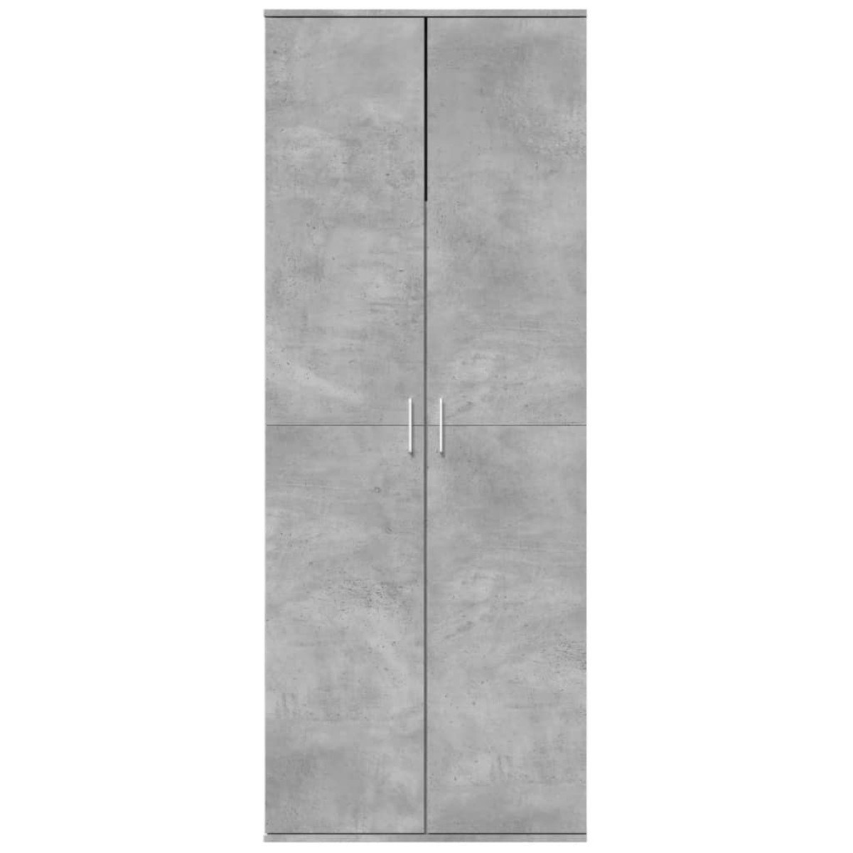 vidaXL Ντουλάπι Γκρι Σκυροδέματος 70x35x180 εκ. από Επεξεργασμένο Ξύλο