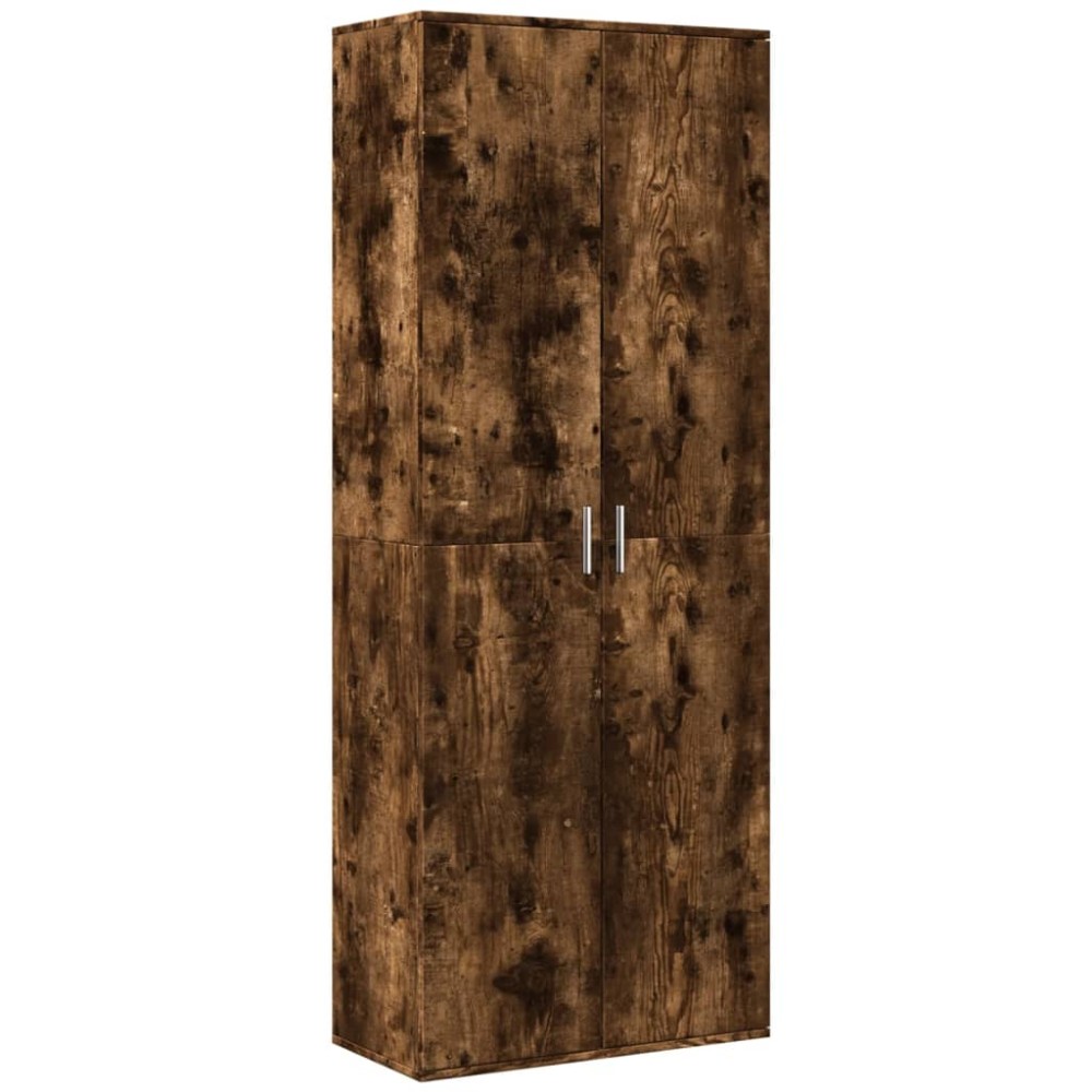 vidaXL Ντουλάπα Καπνιστή Δρυς 70x35x180 εκ. από Επεξεργασμένο Ξύλο