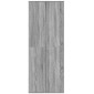 vidaXL Ντουλάπι Γκρι Sonoma 70x35x180 εκ. από Επεξεργασμένο Ξύλο