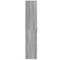 vidaXL Ντουλάπι Γκρι Sonoma 70x35x180 εκ. από Επεξεργασμένο Ξύλο