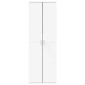 vidaXL Ντουλάπα Λευκή 60 x 35 x 180 εκ. από Επεξ. Ξύλο