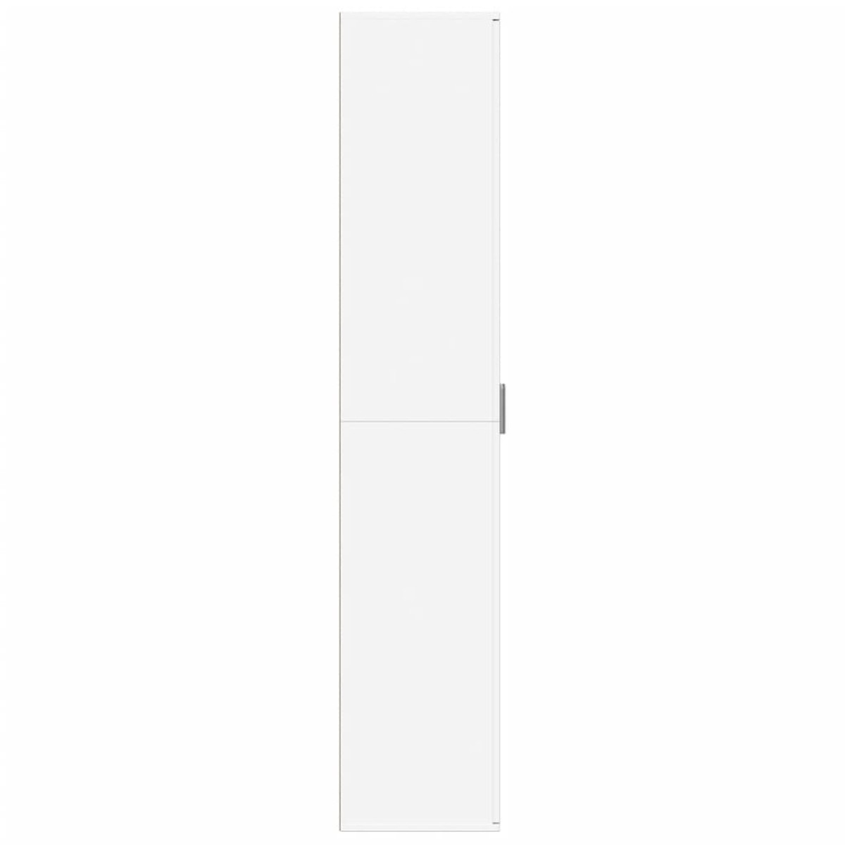 vidaXL Ντουλάπα Λευκή 60 x 35 x 180 εκ. από Επεξ. Ξύλο