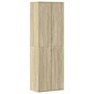 vidaXL Ντουλάπα Sonoma δρυς 60 x 35 x 180 εκ. από Επεξ. Ξύλο
