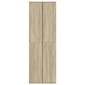 vidaXL Ντουλάπα Sonoma δρυς 60 x 35 x 180 εκ. από Επεξ. Ξύλο