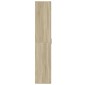 vidaXL Ντουλάπα Sonoma δρυς 60 x 35 x 180 εκ. από Επεξ. Ξύλο