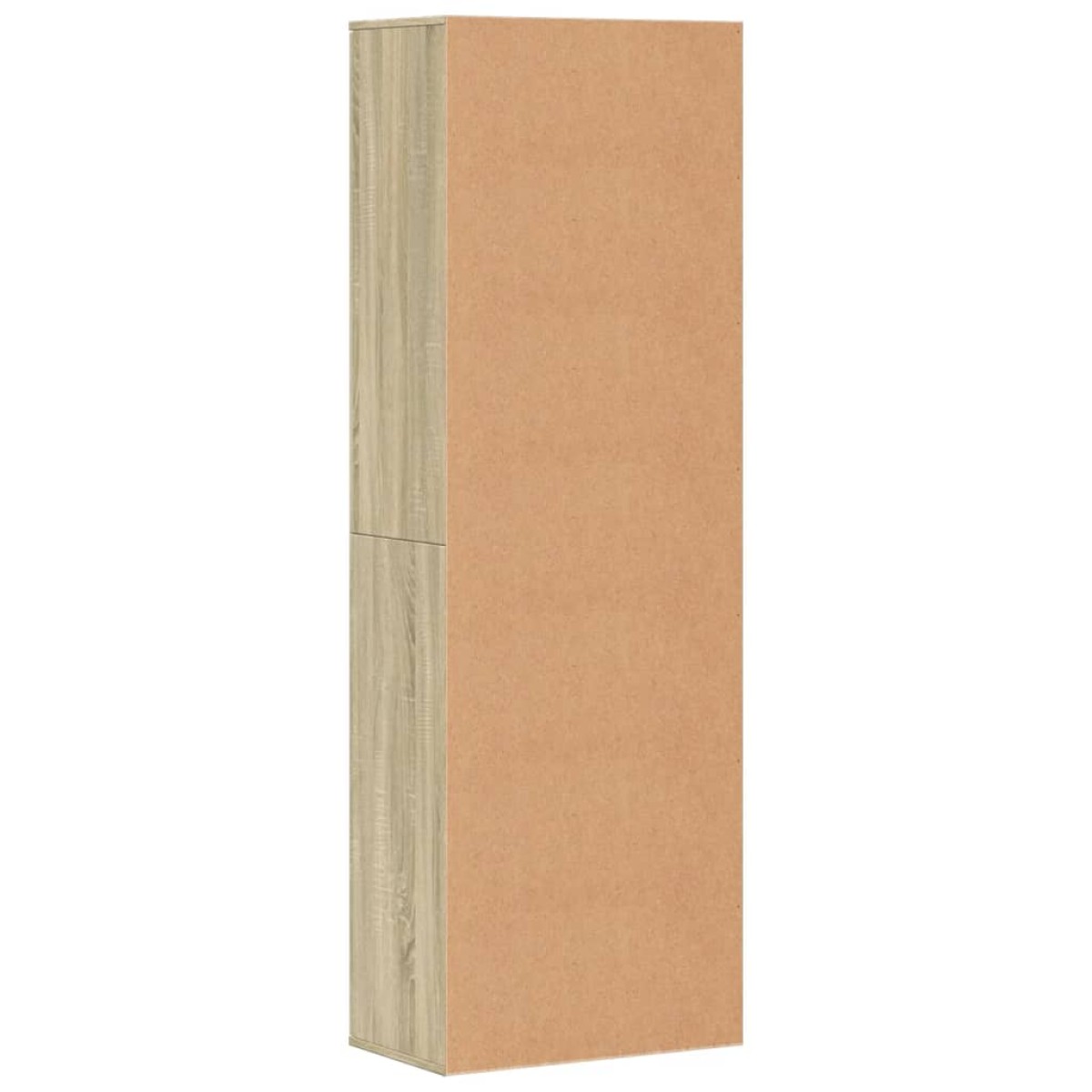 vidaXL Ντουλάπα Sonoma δρυς 60 x 35 x 180 εκ. από Επεξ. Ξύλο
