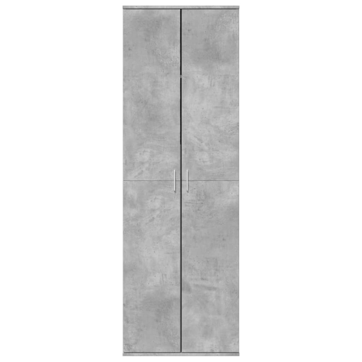 vidaXL Ντουλάπα Γκρι Σκυροδέματος 60 x 35 x 180 εκ. από Επεξ. Ξύλο