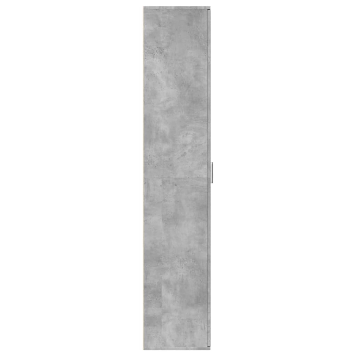 vidaXL Ντουλάπα Γκρι Σκυροδέματος 60 x 35 x 180 εκ. από Επεξ. Ξύλο