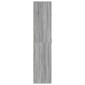 vidaXL Παπουτσοθήκη Γκρι Sonoma 80x39x178 εκ. από Επεξεργασμένο Ξύλο