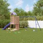 vidaXL Παιδική Χαρά Εξωτερικού Χώρου από Μασίφ Ξύλο Ψευδοτσούγκας