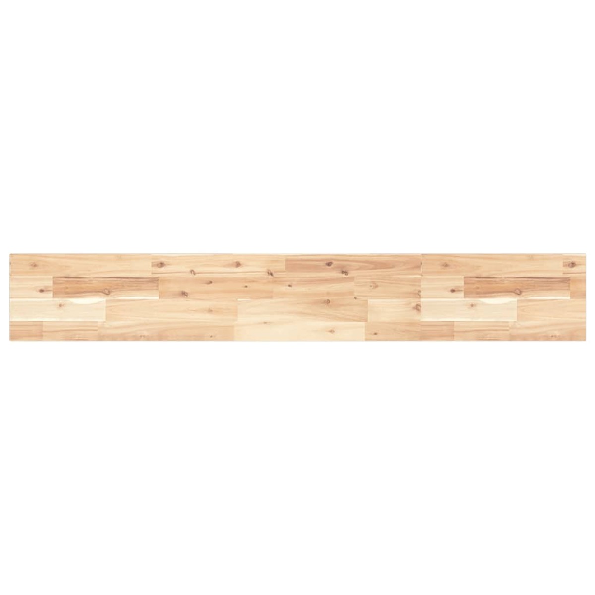 vidaXL Ράφια Πλωτά 2 τεμ. 120x20x2 εκ. από Μασίφ Ξύλο Ακακίας