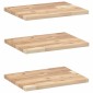 vidaXL Ράφια Πλωτά 3 τεμ. 40x30x2 εκ. από Μασίφ Ξύλο Ακακίας