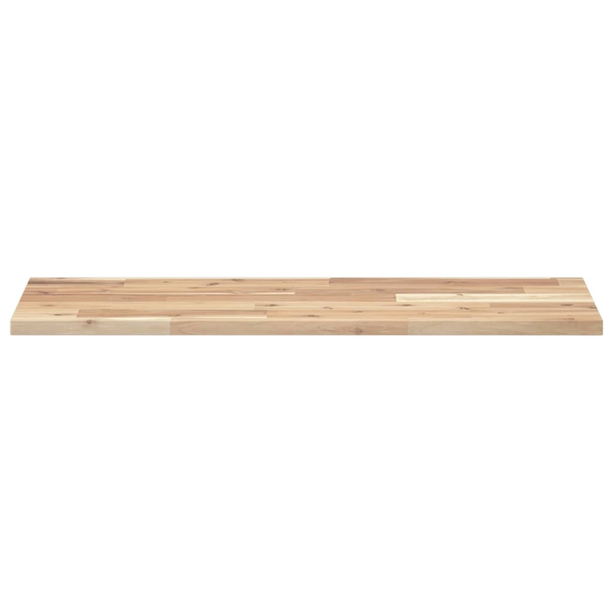 vidaXL Ράφι Πλωτό 100x30x2 εκ. από Μασίφ Ξύλο Ακακίας χωρίς Επεξεργασία