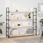 vidaXL Ράφια Κρεμαστά 2 Τεμ. 160x30x2εκ Ακατέργαστο Μασίφ Ξύλο Ακακίας