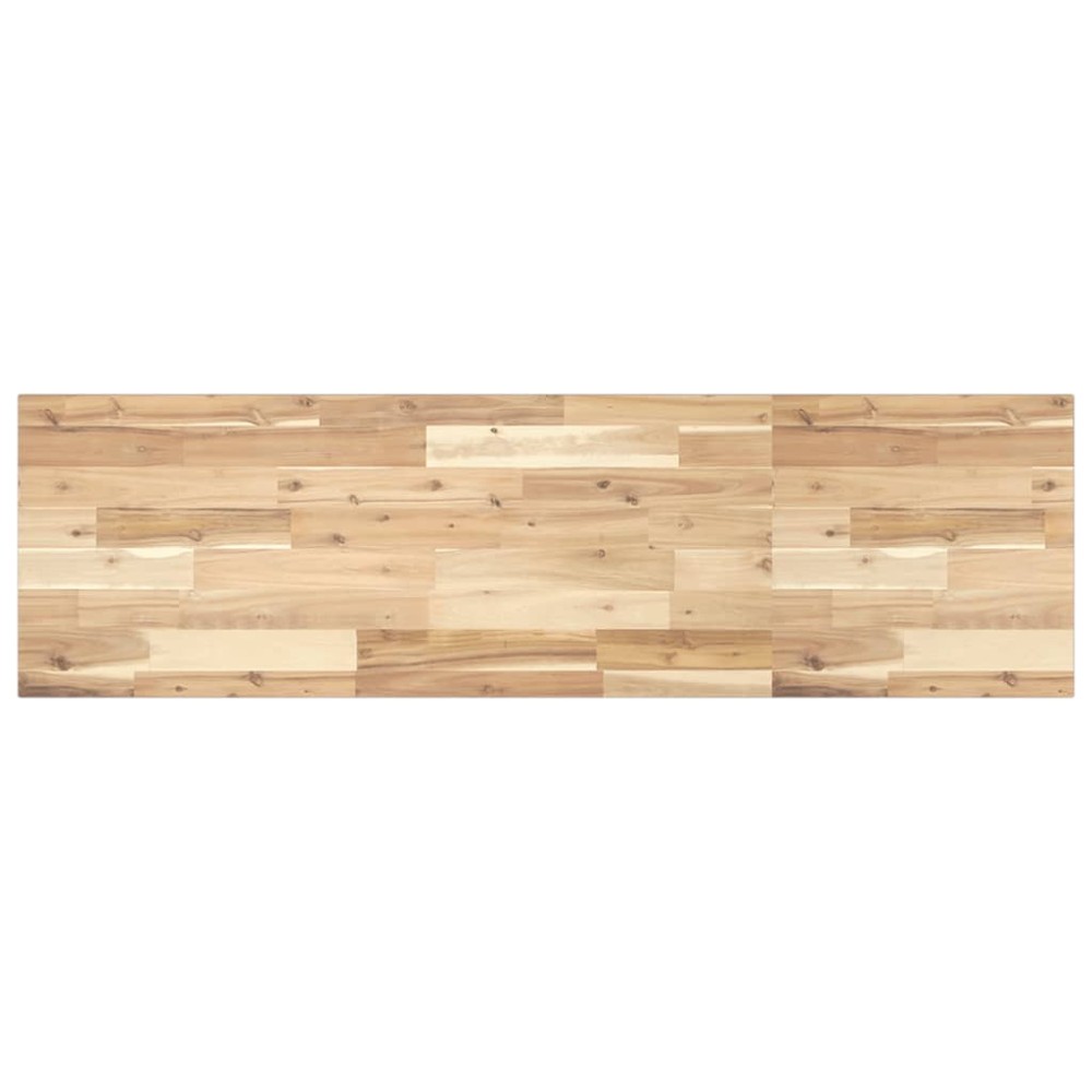 vidaXL Ράφι Κρεμαστό 120x40x2 εκ. Ακατέργαστο Μασίφ Ξύλο Ακακίας