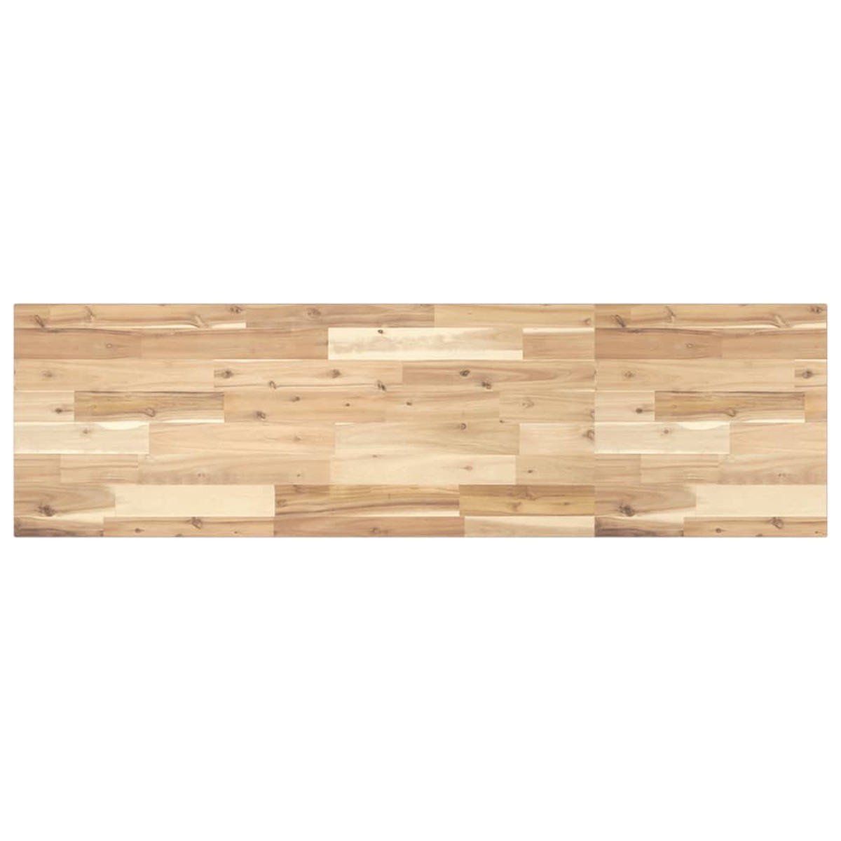 vidaXL Ράφι Κρεμαστό 120x40x2 εκ. Ακατέργαστο Μασίφ Ξύλο Ακακίας