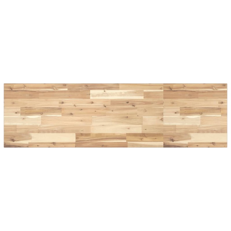 vidaXL Ράφι Κρεμαστό 120x40x2 εκ. Ακατέργαστο Μασίφ Ξύλο Ακακίας
