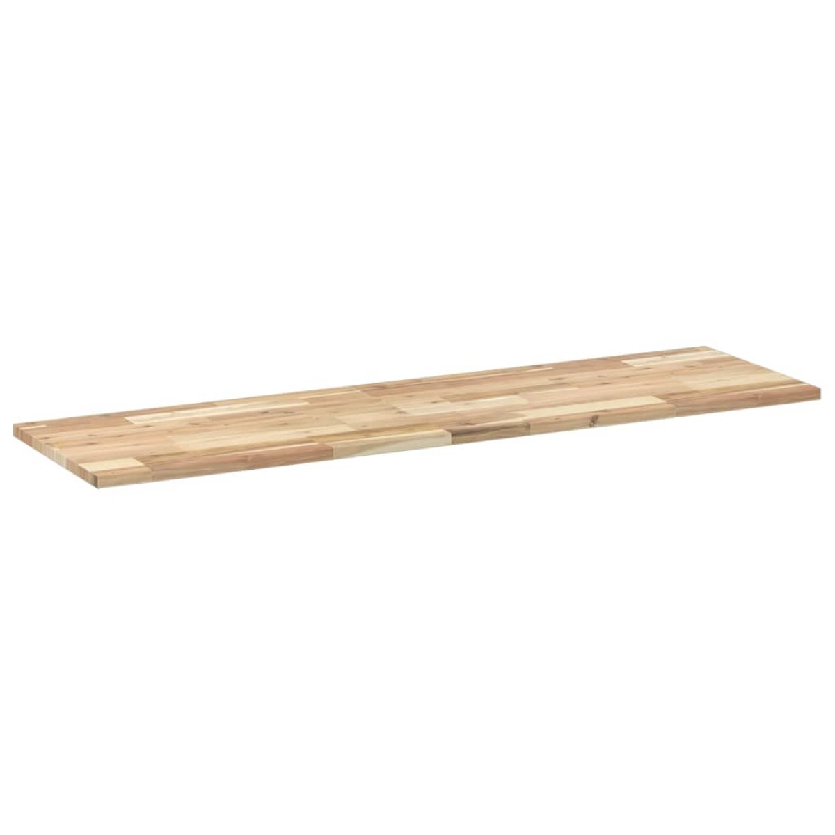 vidaXL Ράφια Κρεμαστά 2 Τεμ. 120x40x2εκ Ακατέργαστο Μασίφ Ξύλο Ακακίας