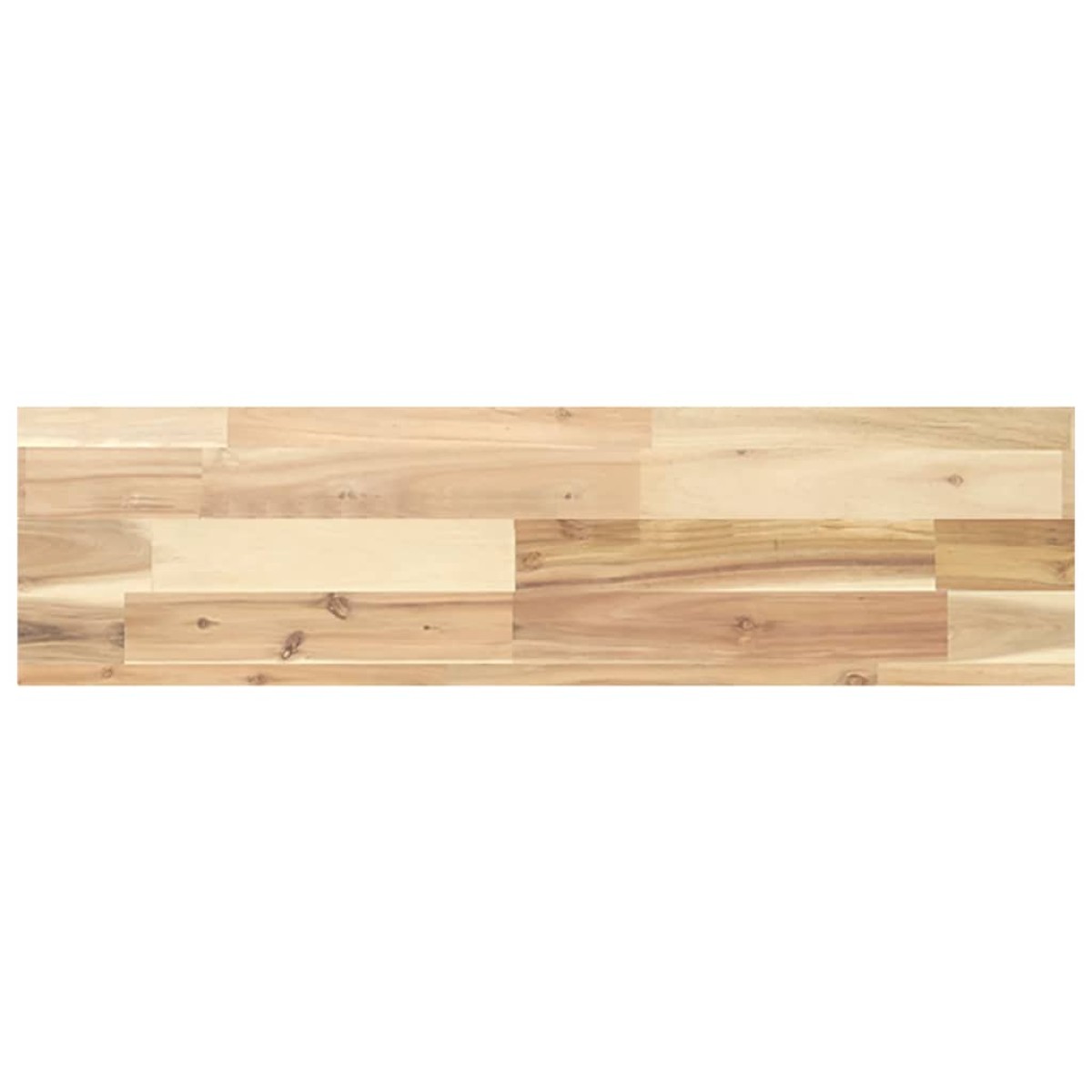 vidaXL Ράφια Πλωτά 2 τεμ. 100x20x4 εκ. από Μασίφ Ξύλο Ακακίας