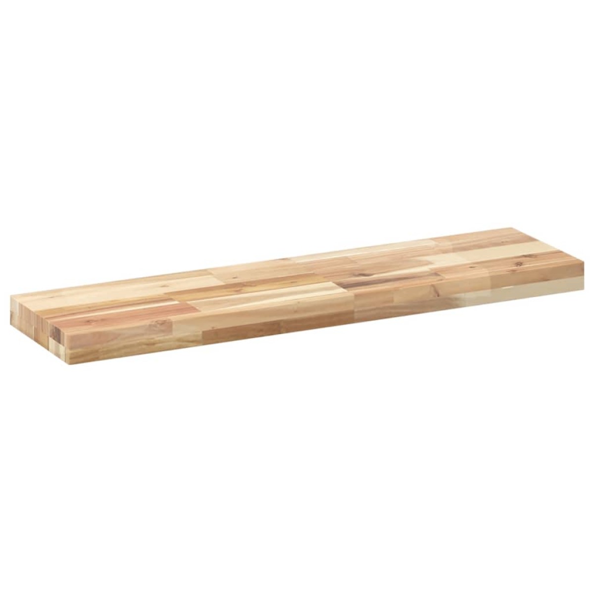 vidaXL Ράφια Πλωτά 3 τεμ. 100x20x4 εκ. από Μασίφ Ξύλο Ακακίας