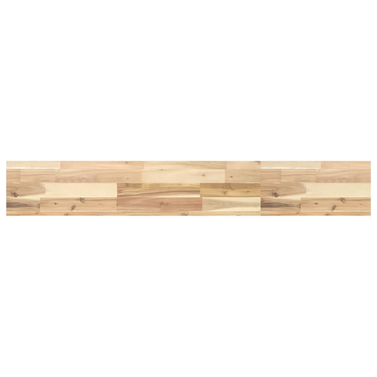vidaXL Ράφια Πλωτά 2 τεμ. 140x20x4 εκ. από Μασίφ Ξύλο Ακακίας