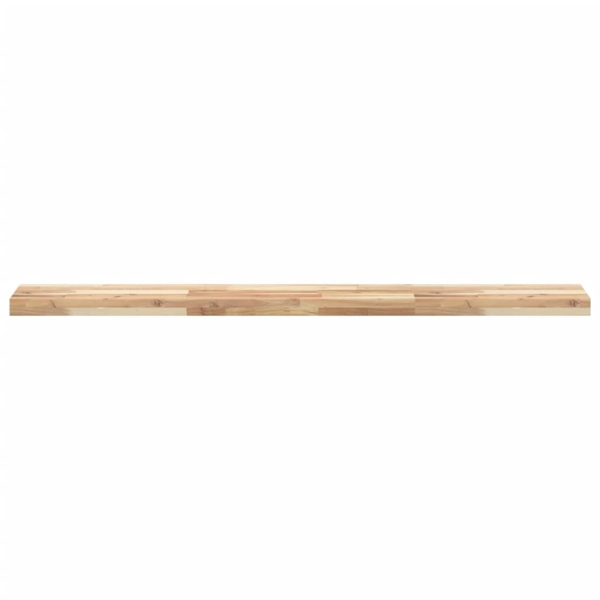 vidaXL Ράφια Πλωτά 4 τεμ. 140x20x4 εκ. από Μασίφ Ξύλο Ακακίας