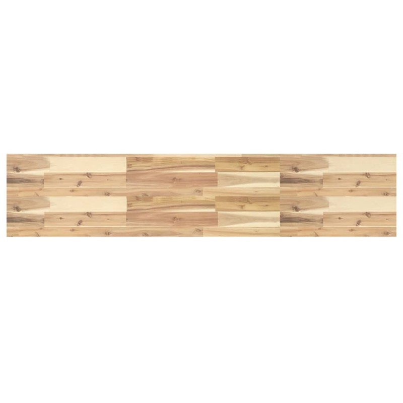 vidaXL Ράφι Κρεμαστό 140x30x4 εκ. Ακατέργαστο Μασίφ Ξύλο Ακακίας