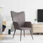 vidaXL Πολυθρόνα Relax Χρώμα Taupe Υφασμάτινη