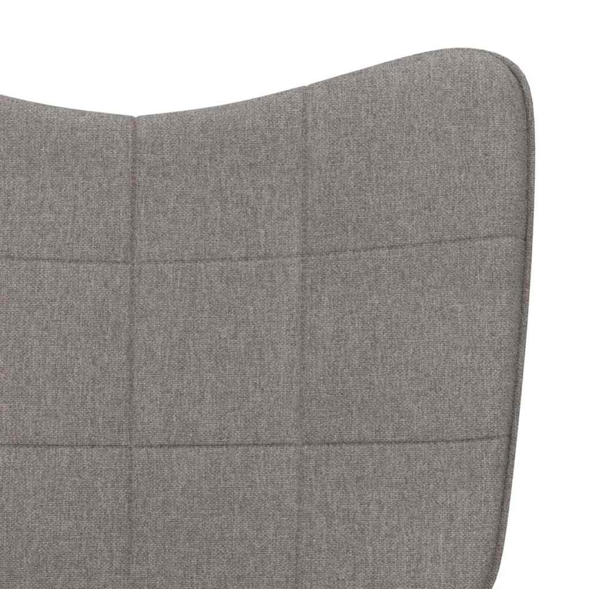 vidaXL Πολυθρόνα Relax Χρώμα Taupe Υφασμάτινη