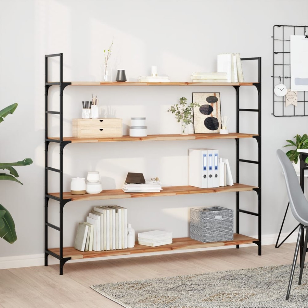 vidaXL Ράφι Κρεμαστό 160x30x2 εκ. Φινίρισμα Λαδιού Μασίφ Ακακία