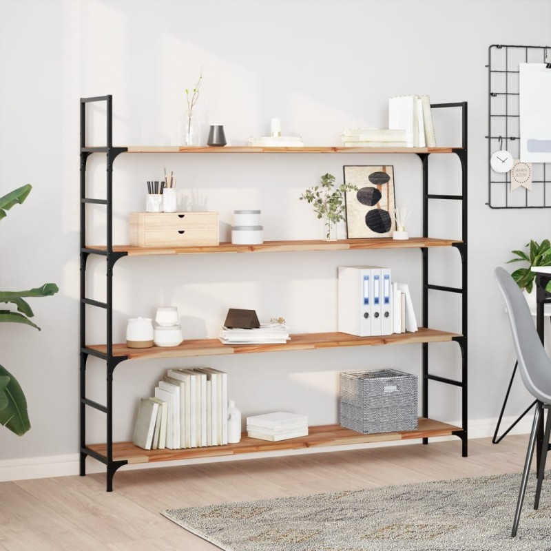 vidaXL Ράφι Κρεμαστό 160x30x2 εκ. Φινίρισμα Λαδιού Μασίφ Ακακία